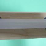 和紙をのせる(アップ)