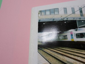 ボンドをつけ終えたところ