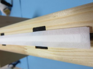 補強和紙をのせる2