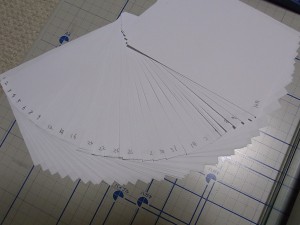 裏に何月(何日)用か書きます